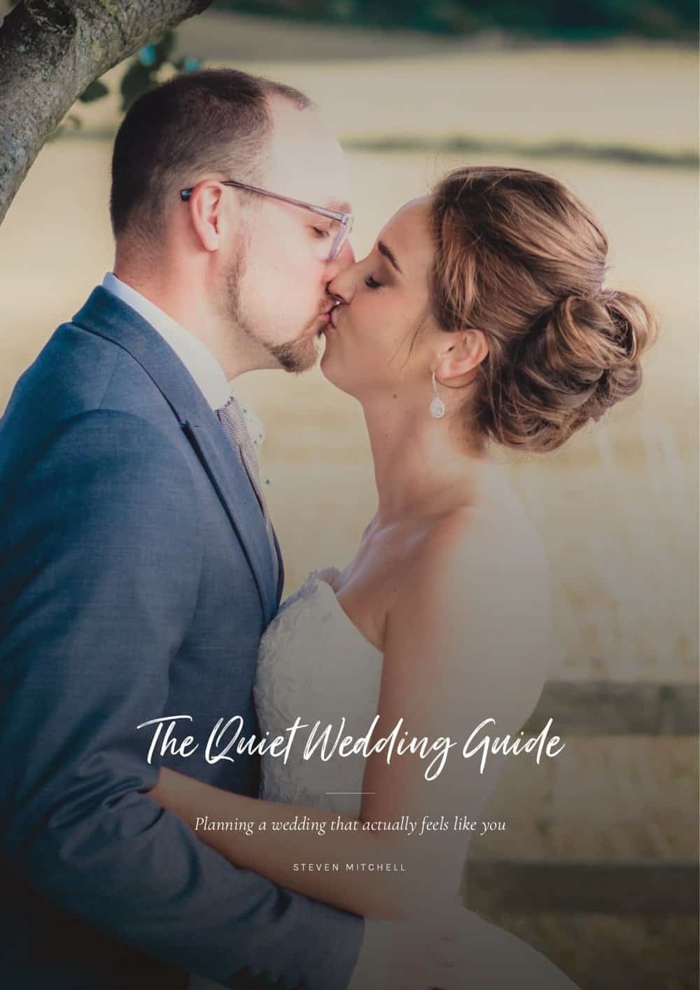 The Quiet Wedding Guide, a wedding planning book for introverts, cover